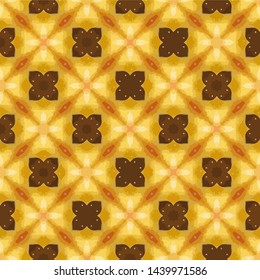 Unique geometric swatch. Perfect for wrapping paper, wallpaper, textile and surface design. Creative Ethnic Style seamless pattern