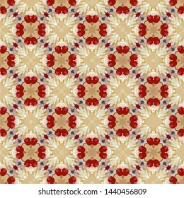 Unique geometric swatch. Perfect for wrapping paper, wallpaper, textile and surface design. Creative Ethnic Style pattern