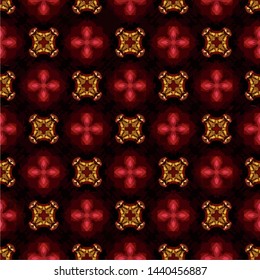 Unique geometric swatch. Perfect for wrapping paper, wallpaper, textile and surface design. Creative Ethnic Style pattern