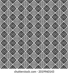 Unique Geometric Vector Seamless Pattern in ethnic style. Aztec textile print. Perfect for backgrounds, wrapping paper and fabric design.