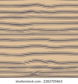 Unique Geometric Vector Seamless Pattern made in ethnic style. Aztec textile print. Perfect for site backgrounds, wrapping paper and fabric design.