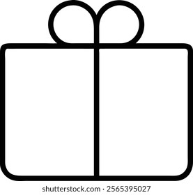 Unique gift box icon design for special occasions