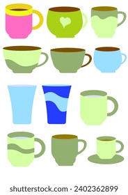 Gafas únicas para café y té