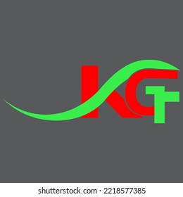 Unique and good deigned KGF Logo 
