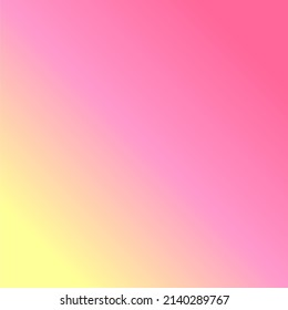 Unique gradient color from cream to pink
