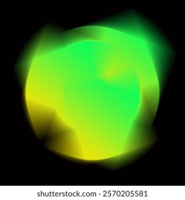 Unique gradient on black background suitable for your background and wallpaper 