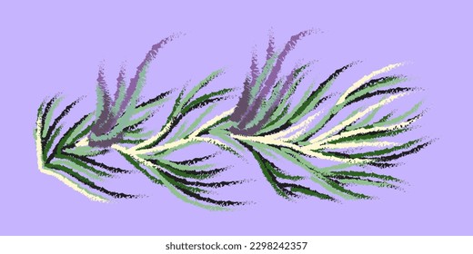 ilustración de planta en forma de vectores