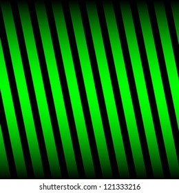 Unique green abstract background with black strips