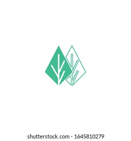 Diseño exclusivo de vectores de hojas verdes