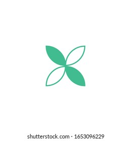Unique Green Leaf Vector Design. Exotic Mandala Vector Design
