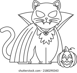 Unique Halloween Horror Pumpkin, Boo, Cat, Witch, Wolf, Character, Hat and More Element Vector Illustrations