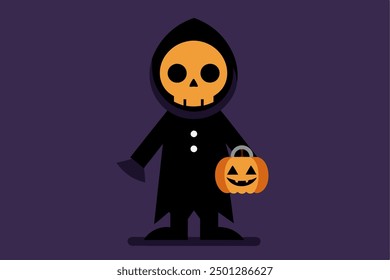 "Unique Halloween vector character design: cartoon, clipart, and line art for print-ready graphics."





