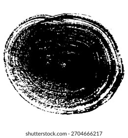 Unique hand drawn black ink strokes perfect for grunge themed artwork