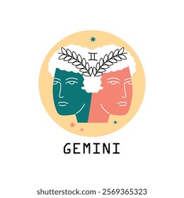 Unique hand drawn zodiac signs
