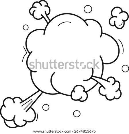 Unique hand-drawn anime and manga motion elements. This vector set includes expressive speed clouds, dynamic lines, emotional doodles, speech bubbles, and action effects – perfect for ad