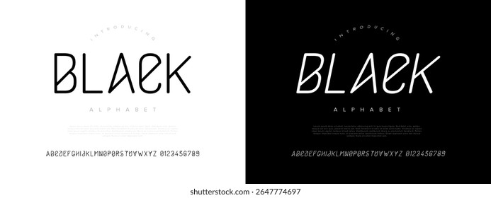 Unique handlettered font with dynamic form, great for posters, branding, and streetwear themes