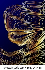 Einzigartige handgefertigte Textur.Abstrakte Ziertextur. Farbige und schwarze gemischte Farben.