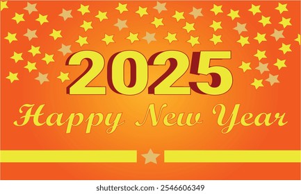 A Unique "HAPPY NEW YEAR" Template Design.