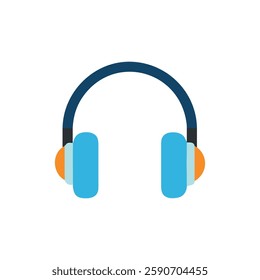 Unique Headphones Icon Design Illustration
