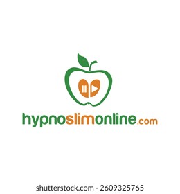 Unique health logo with modern colorful gradient colors