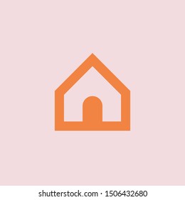 Unique Home Vector Logo Design