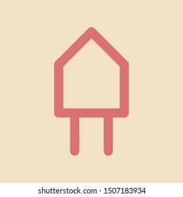 Unique Home Vector Logo Design