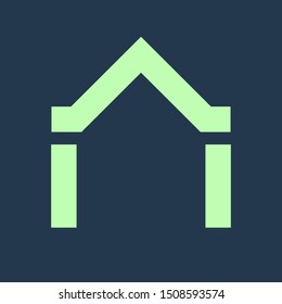 Unique Home Vector Logo Design