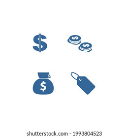a unique icon about finance that can be used for the needs of a website
