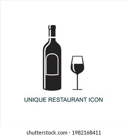 unique icon depicting something that would be in a restaurant