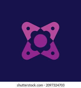 icono único para el adorno de patrones 