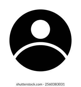 Unique icon of profile, ready to use vector