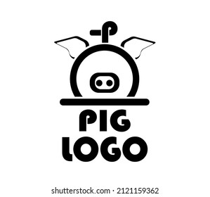 unique and iconic pig logo