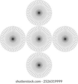 Unique Illusion Design Vector File