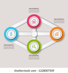 Unique infographics Template