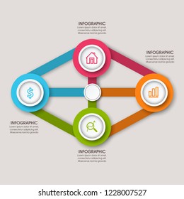 Unique infographics Template