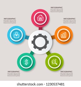 Unique infographics Template