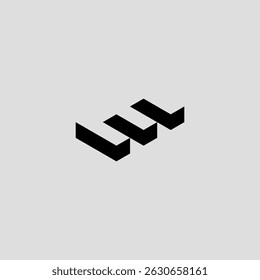 Uniek initieel logo van de E-letter. Negatieve ruimte en Schaduw van E-letter. Icon combinatie voor investeringen, financiën, marketing. Teken of symbool negatief 3 D van E letter. E-logo. Alfabet negatief logo.