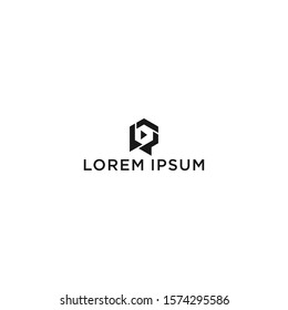 Unique initial R Minimal Style initial based logo design inspiration, vector