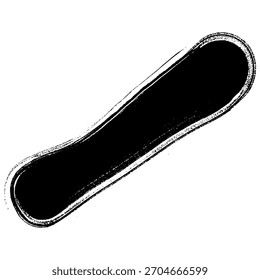 Traçados de pincel de tinta exclusivos adequados para planos de fundo de texto com tema grunge