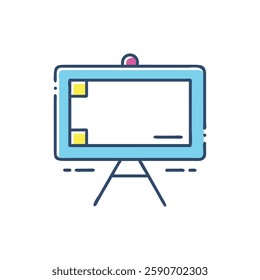 Unique Interactive Whiteboard Icon Design