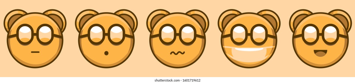 Unique and interesting bear stickers