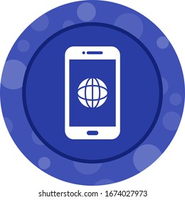 Unique Internet Vector Glyph Icon