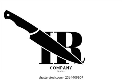 Logo de la carta IR exclusiva Plantilla vectorial de iconos.