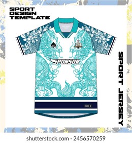 Diseños de jersey únicos que están listos para usar e imprimir JERSEY DE DISEÑO DE FÚTBOL totalmente editable