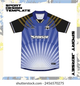 Diseños de jersey únicos que están listos para usar e imprimir JERSEY DE DISEÑO DE FÚTBOL totalmente editable
