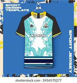 Unique jersey designs that are ready to wear and print fully editable FOOTBALL DESIGN JERSEY