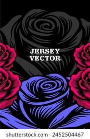 unique jersey vector for sublimation sport