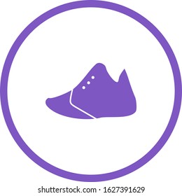 Unique Joggers Vector Glyph Icon