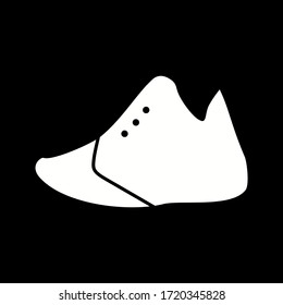 Unique Joggers Vector Glyph Icon