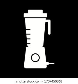 Unique Juicer machine Glyph Vector Icon